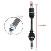 DURAFORCE ATV For Polaris RZR 800 2008-2013 1332884 2203544 2203546 CV Axles Drive Shaft