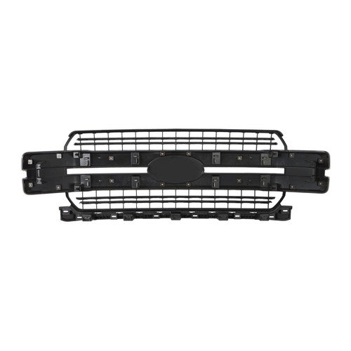 DURAFORCE Matte Black Plastic For Ford F-150 Lariat 2018-2020 Truck Front Bumper Grille
