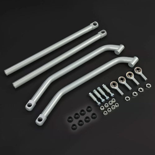 DURAFORCE High Clearance Radius Rods Bars 4 Pieces with Hardware for Polaris Rzr 1000 Xp Eps 15-17