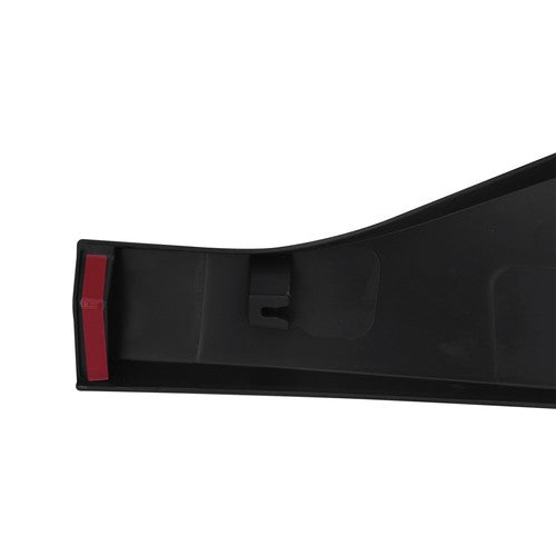 DURAFORCE Black & Chrome Rear Left Lower Door Molding Trim For 2015-2022 Nissan Murano