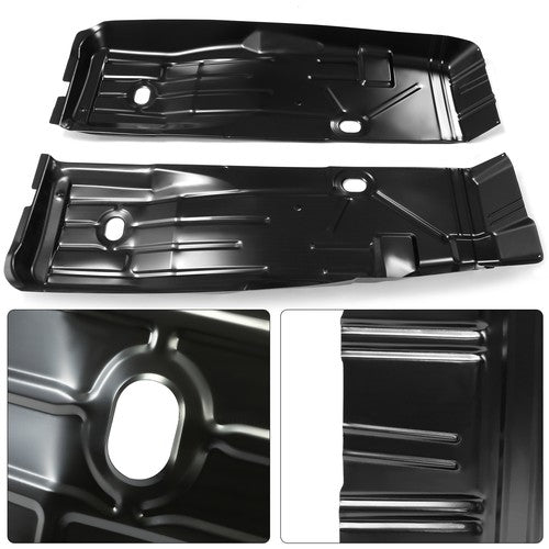 DURAFORCE Pair Full Length Front Floor Pan Rust Repair For Camaro Firebird 67 68 69 Steel