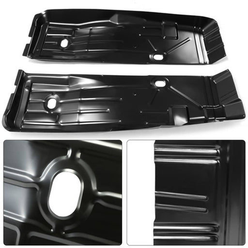 DURAFORCE Pair Full Length Front Floor Pan Rust Repair For Camaro Firebird 67 68 69 Steel