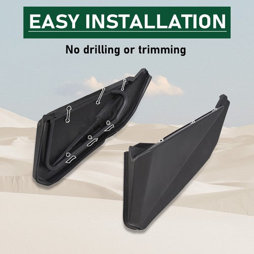 DURAFORCE For 2017-2024 Can Am Maverick X3 Max 4 XDS XRS XMR Lower Door Panel Inserts