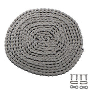 DURAFORCE 20ft #41 Roller Chain with Master Link 1/2" Pitch Gate Opener Industrial Machine