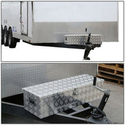 DURAFORCE 30" Aluminum Truck Pickup ATV Camper Tool Box Trailer Flatbed RV Storage w/ Lock