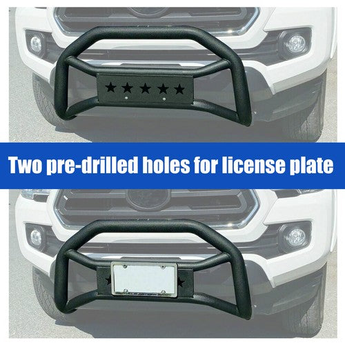 Front Bumper Grille Guard Bull Bar Push For Toyota Tacoma 2005-2015 2016-2023