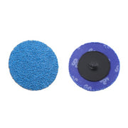 DURAFORCE 80Pcs 2Inch 36/60/80 Grit Zirconia Sanding Discs with 1/4" Shank for Die Grinder