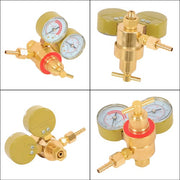 DURAFORCE Dual Gauge Acetylene Solid Brass Regulator for Welding Victor Gas Torch Cutting