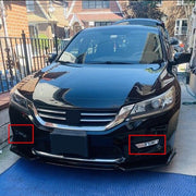 DURAFORCE Fog Lights For Honda Accord Sedan 2013-2015 4Dr Clear Bumper Lamp+Bulbs w/Switch