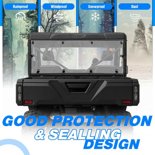 Clear Rear Windshield Back Window for CFMOTO UFORCE 1000 2019-25 1000XL 2022-25