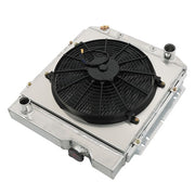 DURAFORCE For 61-65 Econoline Comet Mercury Comet 3 Row Radiator+Shroud+Electric Fan+Relay