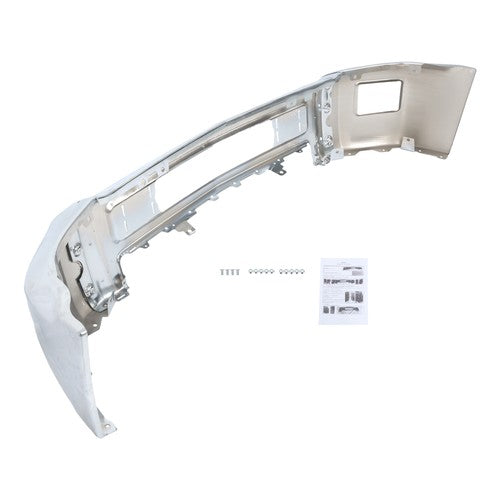 DURAFORCE Split Front Bumper For Chevrolet Silverado 2500 3500 2015-19 Without Sensor Hole