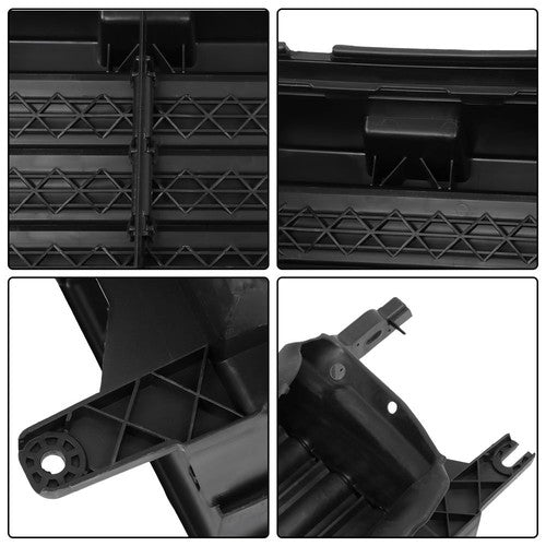 DURAFORCE FL3Z8475D Upper&Lower Radiator Grille Air Shutter Assembly For Ford F-150 15-17