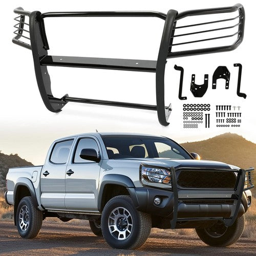 DURAFORCE Brush Grille Guard Reinforcement Steel For Toyota Tacoma 2005 2015 Powder Coated