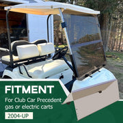 DURAFORCE For Club Car Precedent / Tempo / Onward 2004-Up Golf Cart Windshield Tinted