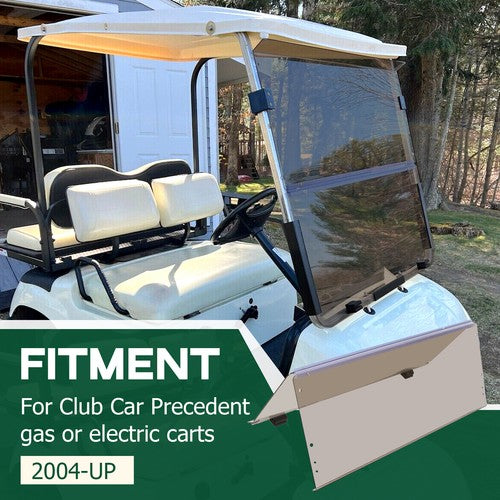 DURAFORCE For Club Car Precedent / Tempo / Onward 2004-Up Golf Cart Windshield Tinted