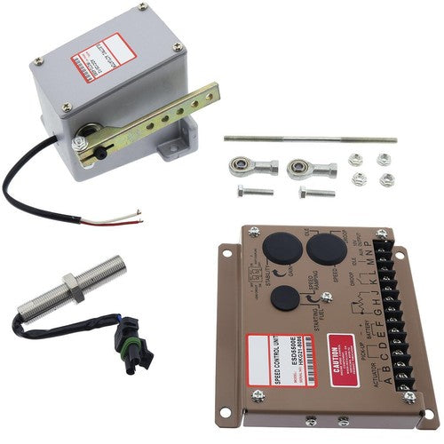 DURAFORCE Alternator Generator Governor Actuator ADC120-12V+MSP6729 Speed Control+ESD5500E