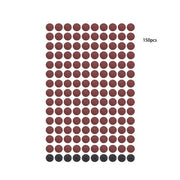 DURAFORCE 150 Pcs 2" 36 Grit Roll Lock Die Grinder Sanding Discs Medium Torque Sand Discs