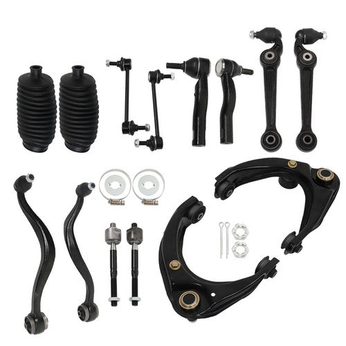 DURAFORCE For Ford Fusion Lincoln 2007 2008 14pc Front Upper Lower Control Arms Sway Bar