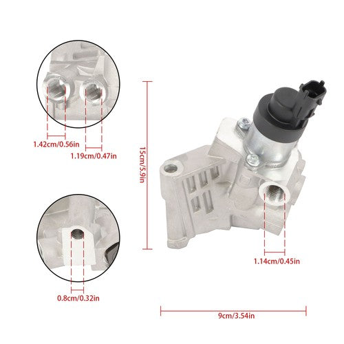 DURAFORCE For Volvo EW145B EC210B Excavator 21638691 21103266 Fuel Pressure Regulator