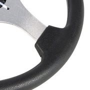 DURAFORCE Golf Cart 12.5 inch Carbon Fiber Steering Wheel Fit For Yamaha EZGO Club Car