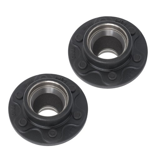 DURAFORCE New 2 Sets of Trailer Hubs kit Fits For 6000 lbs# 6 Lug 6 on 5.5'' Trailer axles