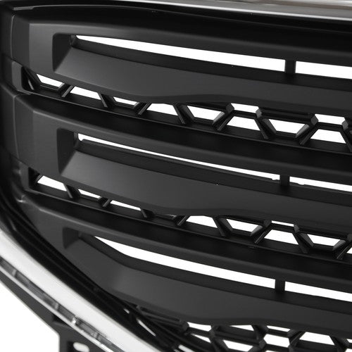 Fits GMC Acadia SLE SL 2017 2018 2019 Front Upper Grille Chrome+Black 84431667
