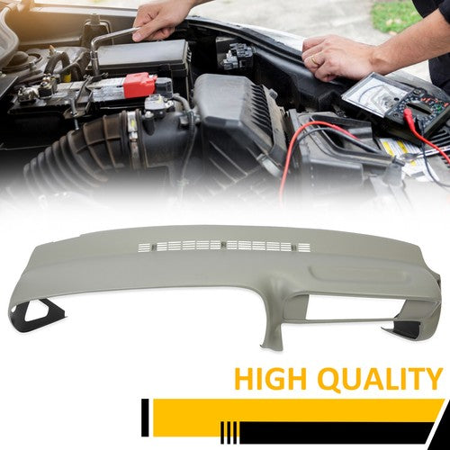 Molded Dash Cover Overlay for 1997-1999 2000 Chevy GMC SUVs C K1500 Suburban Grey