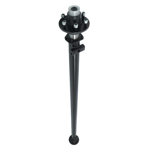 DURAFORCE 6K 6000lb Trailer Axle Boat RV Utility 6 lug-5.5" 95" Hub Face 80" Spring Center
