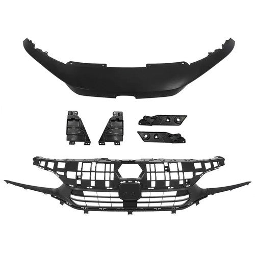 Honda Civic Sport 2022-2024 Front Bumper Upper Grille Grill Cover Molding