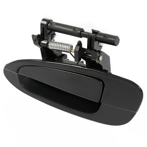 Rear Driver Left Outside Door Handle for Nissan Altima 2002 2006 Black Plastic
