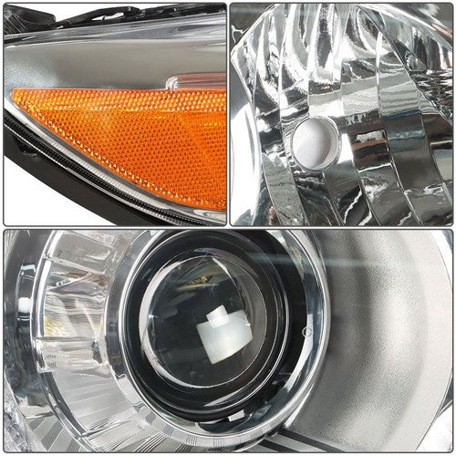 DURAFORCE Fit For Toyota Sienna 2011 2012 2013 Headlight Lamps Right Passenger Side Chrome
