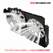 DURAFORCE 621-557 Radiator Cooling Fan for Toyota RAV4 2013-2019 2 5L L4 GAS 1 Set
