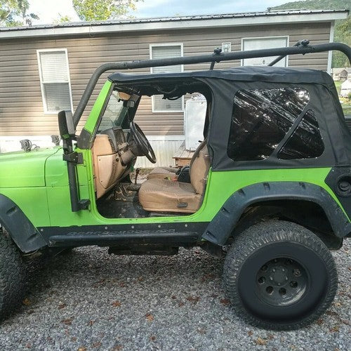 Roof Rack for Jeep Wrangler TJ Rubicon 1997-2006 Textured Black Replace 76713