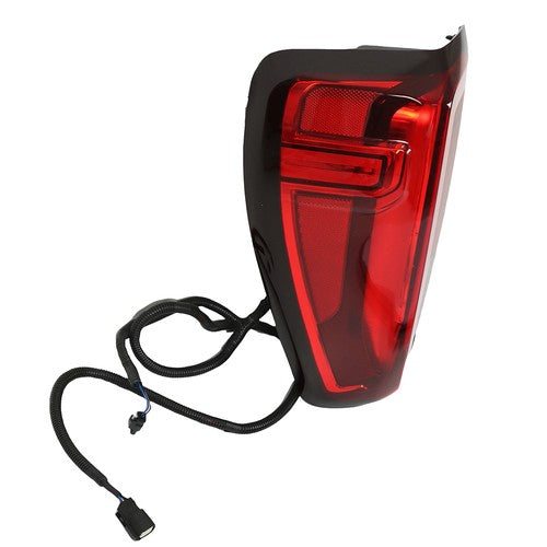 DURAFORCE Left Side Red Lens Tail Light LED For GMC Sierra 2019 2020 2021 2022 Driver