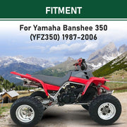 DURAFORCE Front + Rear Fender Plastic Body For 1987-2006 Yamaha Banshee 350 YFZ350 （Red）