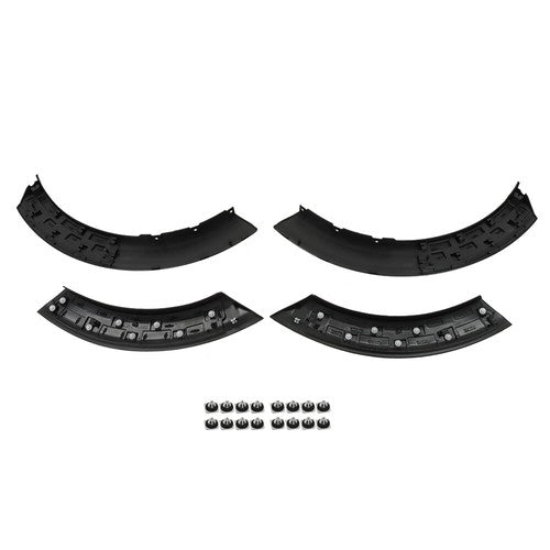 DURAFORCE NEW 4Pcs Wheelhouse Molding Fender Flares Left For Ford Explorer 2020 2021 2022