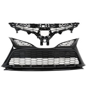 DURAFORCE Front Upper Lower Bumper Grille Grill Plastic For Toyota Camry SE XSE 2021 2022