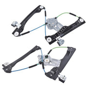 DURAFORCE Door Window Regulator w/o Motor Front Left & Right Side for Chevy Volt 2011-2015