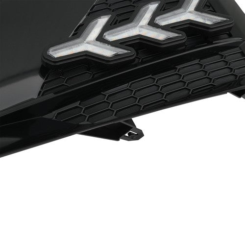 DURAFORCE Front Fog Light DRL Fit for 2023 2024 Altima LED Daytime Running Lamp LH+RH