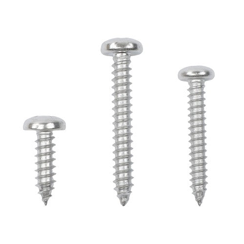 DURAFORCE 550Pack 304 Stainless steel wood screws kits countersunk #4 #6 #8 #10 #12 W/Box