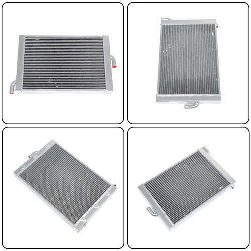DURAFORCE 2-Row Aluminum Radiator For 2017 2018 2019 2020 2021 POLARIS RZR 1000 XP S Turbo