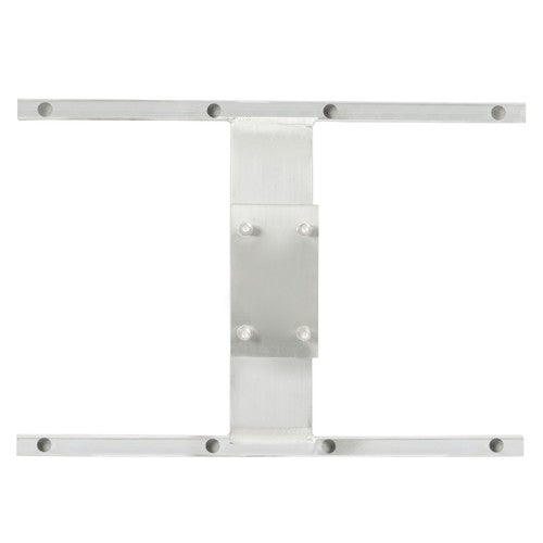 DURAFORCE For 6 Lug Wheel Trailer Spare Tire Carrier Silvery Aluminium W/Mounting Hardware