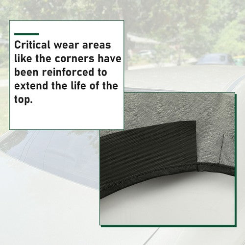 DURAFORCE Fits BMW E30 Convertible Soft Top & Plastic Window 3 series 1986-1993 Blk Vinyl