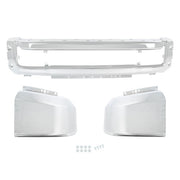 DURAFORCE Chrome Steel Split Front Bumper New For Ford F250 F350 2020-2022 Front Bumper