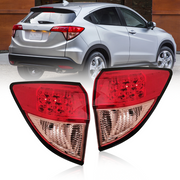 DURAFORCE For 2016 2017 2018 Honda HRV HR-V Tail Lights Rear Brake Lamp Outside LH&RH Pair