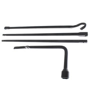 DURAFORCE Black Steel Spare Lug Wrench Tire Tool Kit W/Bag Fit For Toyota Tacoma 2005-2013