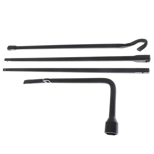 DURAFORCE Black Steel Spare Lug Wrench Tire Tool Kit W/Bag Fit For Toyota Tacoma 2005-2013