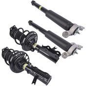 DURAFORCE Pair Front Strut Assembly + Pair Rear Shock Absorbers for Chevrolet Malibu 16-23