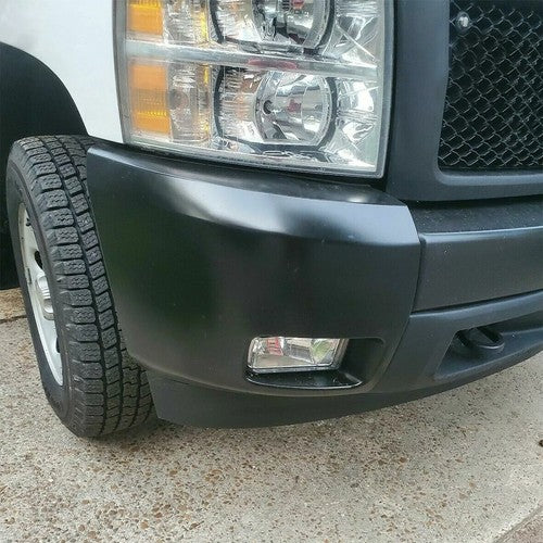 LH RH Bumper End Extension with Fog Lamp Hole for 2007-2013 Chevy Silverado 1500
